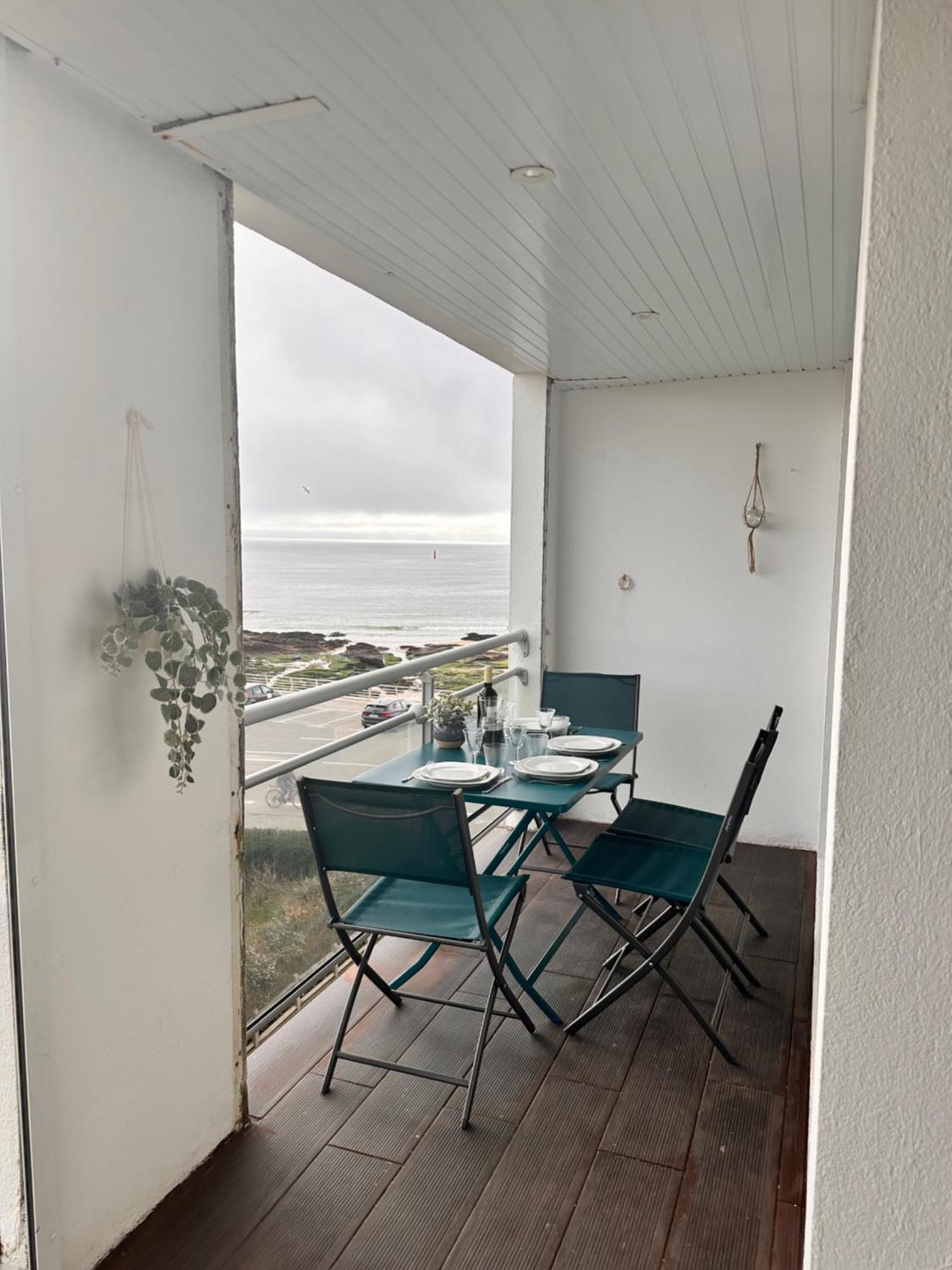 Appartement Vue Sur Mer, A Deux Pas De La Plage Port-Haliguen Exterior foto