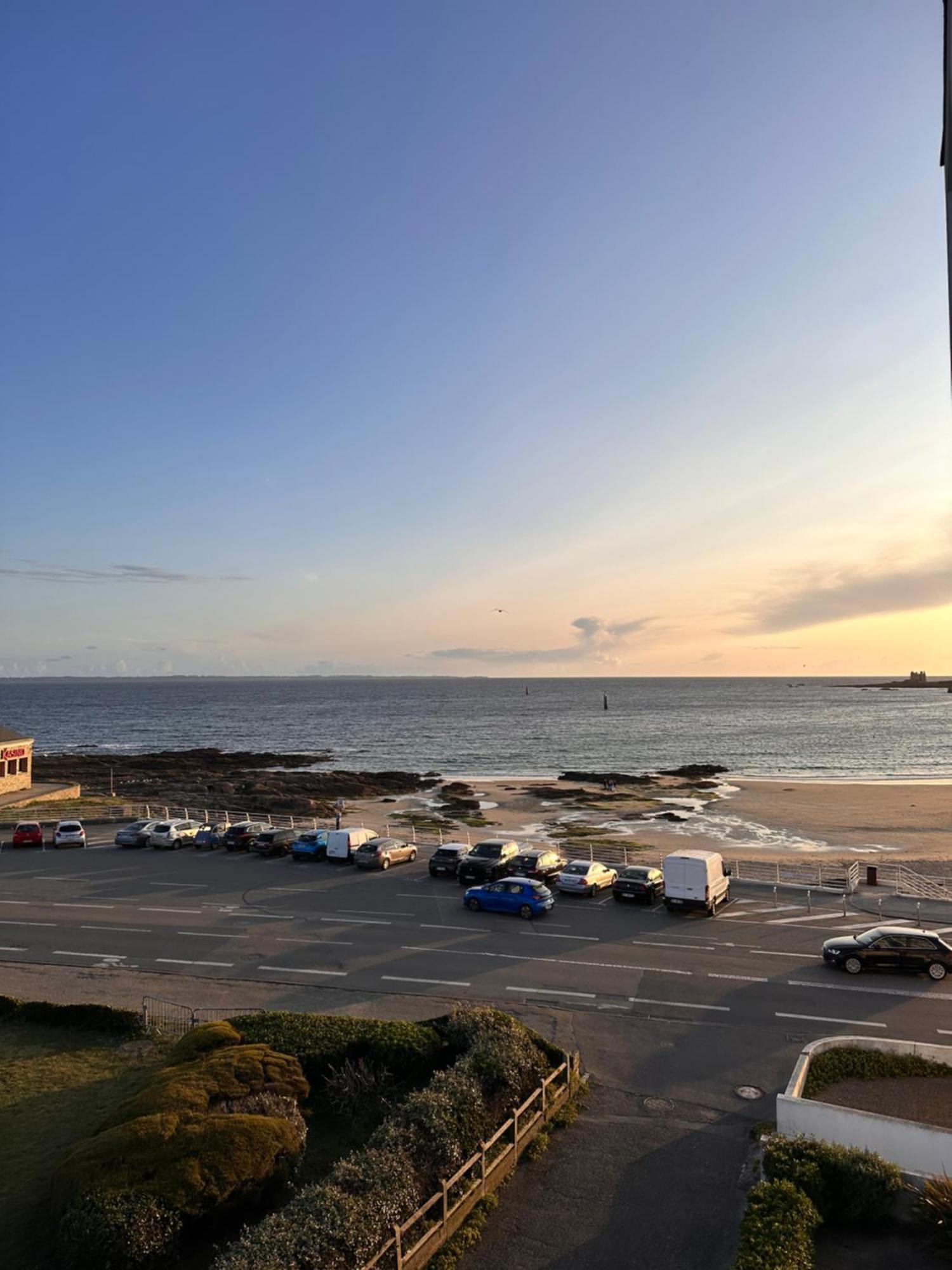 Appartement Vue Sur Mer, A Deux Pas De La Plage Port-Haliguen Exterior foto